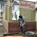 Metselwerk aanbouw Herkenbosch.