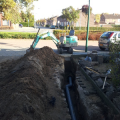 Renovatie riool Roermond.