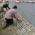 Sierbestrating aanbrengen ING Sittard.